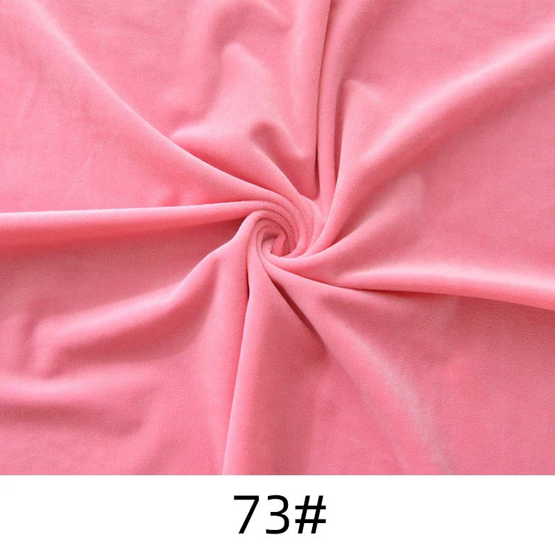 Tissu minky uni au mètre