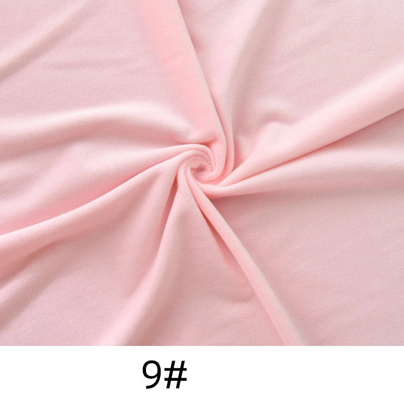 Tissu minky uni au mètre