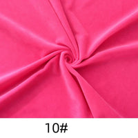 Tissu minky uni au mètre