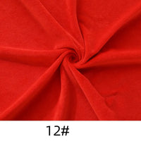 Tissu minky uni au mètre
