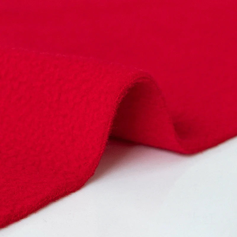 Tissu polaire uni au mètr