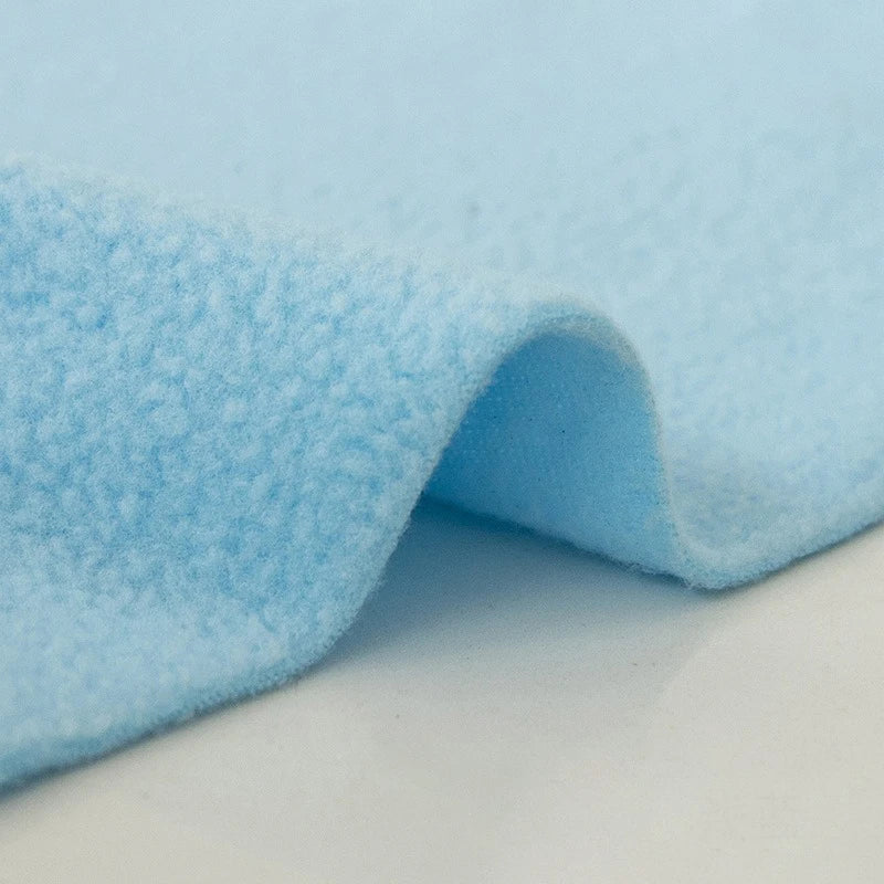 Tissu polaire uni au mètr
