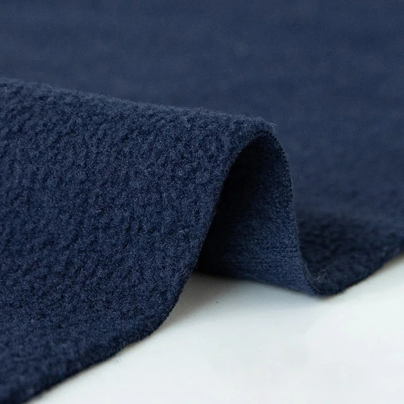 Tissu polaire uni au mètr