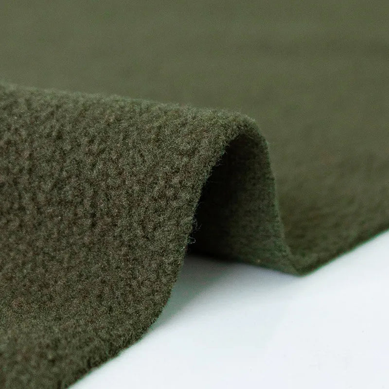 Tissu polaire uni au mètr