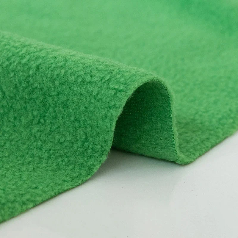 Tissu polaire uni au mètr