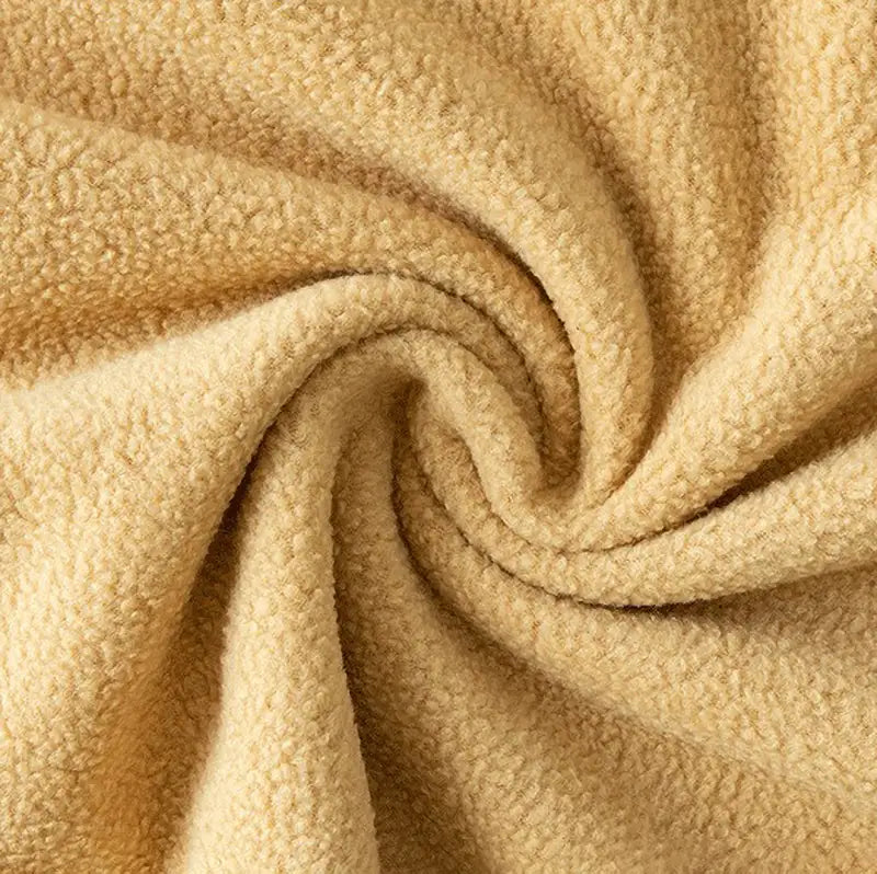 Tissu polaire uni au mètr