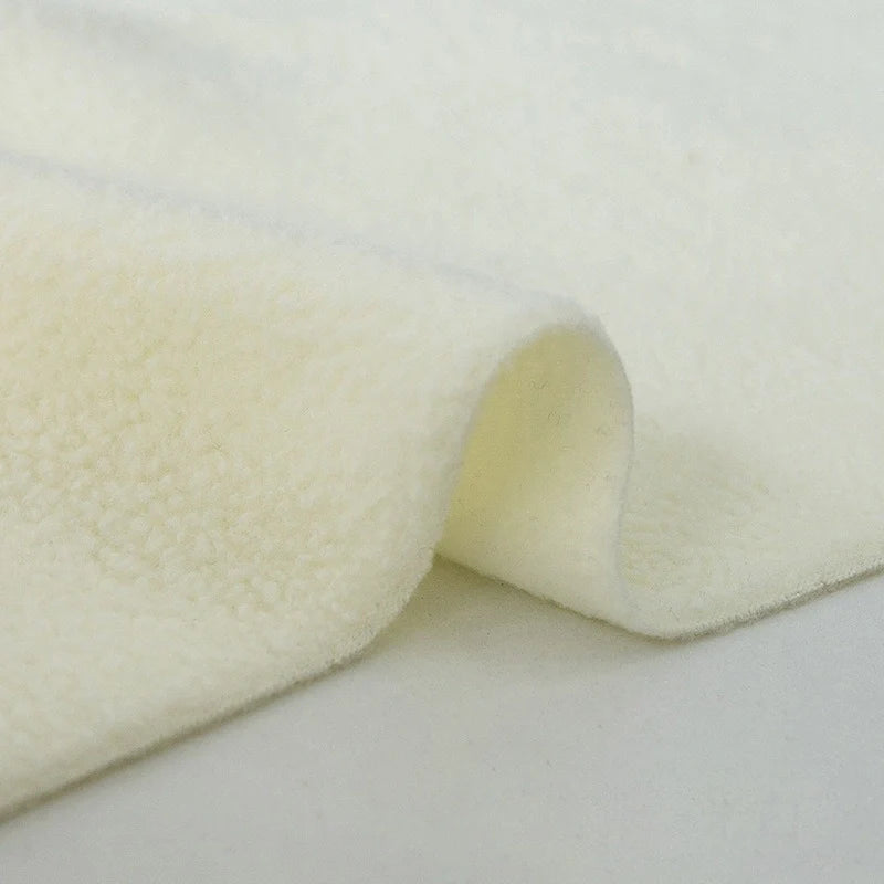 Tissu polaire uni au mètr