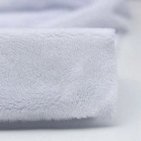 Tissu minky peluche au mètre