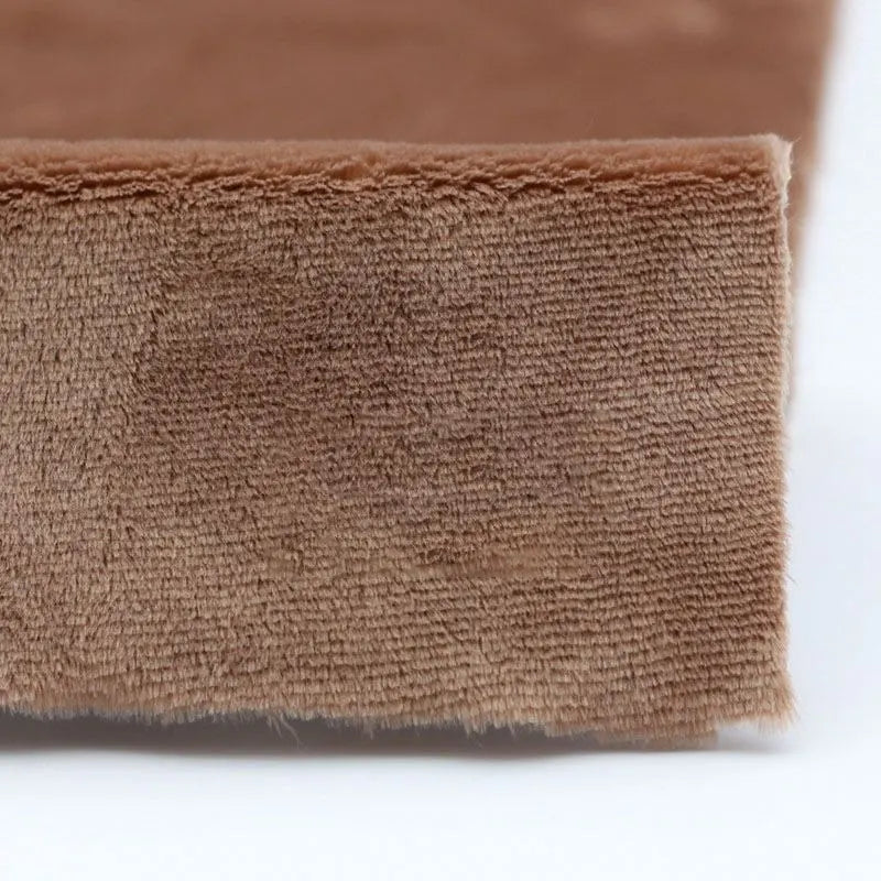 Tissu minky peluche au mètre