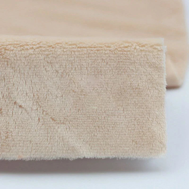 Tissu minky peluche au mètre