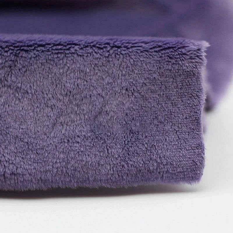 Tissu minky peluche au mètre