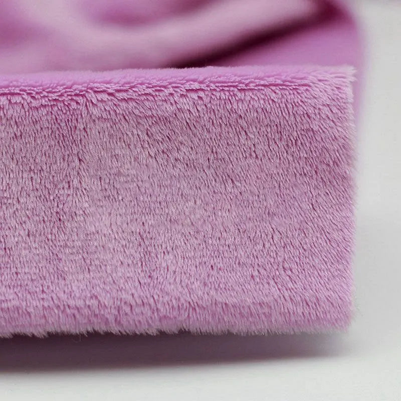 Tissu minky peluche au mètre