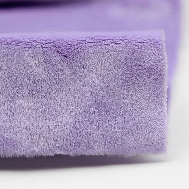 Tissu minky peluche au mètre