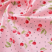 Tissu popeline de coton imprimé au mètre par Longan Craft France : 100 % coton 40S, à motifs floraux, idéal pour DIY, quilting, nappes, robes et chemises. Parfait choix pour vos créations textiles originales et élégantes.