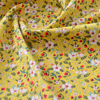 Le Tissu popeline de coton imprimé au mètre de Longan Craft France est un tissu 100% coton à motifs floraux colorés, idéal pour DIY, quilting, nappes, robes et chemises.