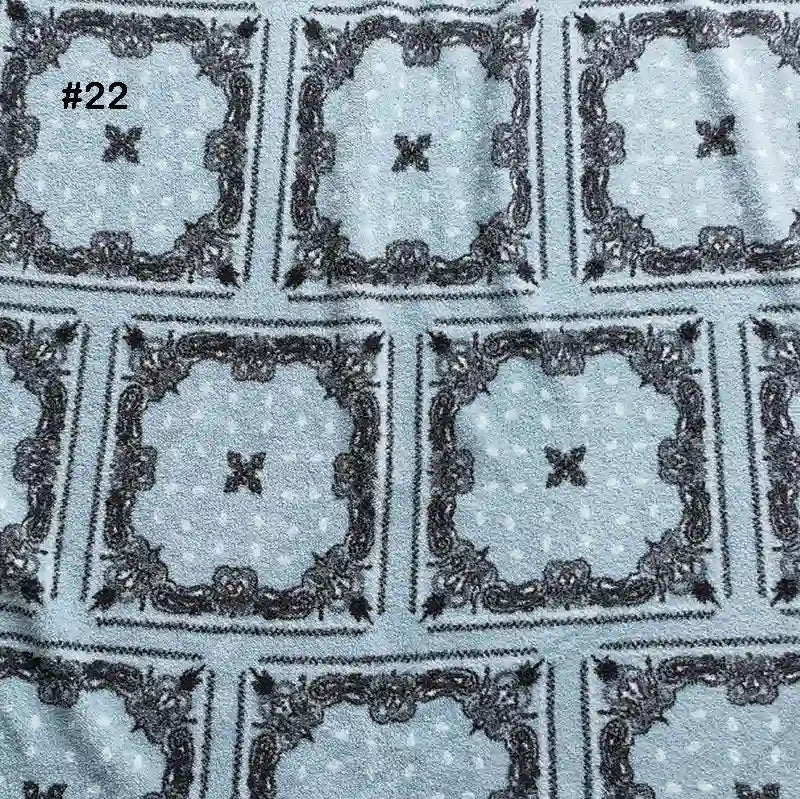 Tissu polaire imprimé au mètre