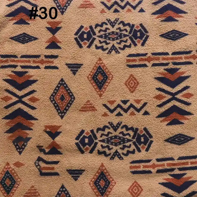 Tissu polaire imprimé au mètre