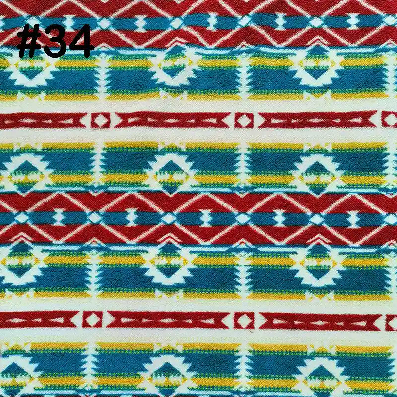 Tissu polaire imprimé au mètre