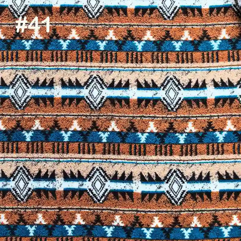 Tissu polaire imprimé au mètre