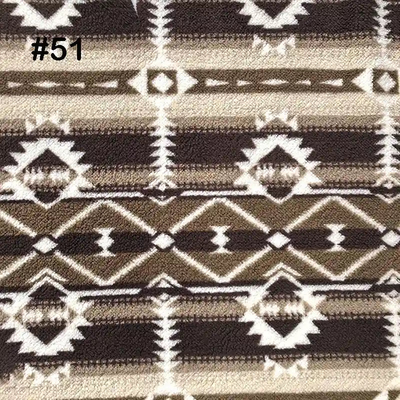 Tissu polaire imprimé au mètre