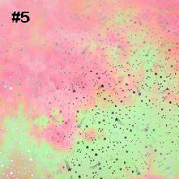 Tissu minky arc‑en‑ciel au mètre
