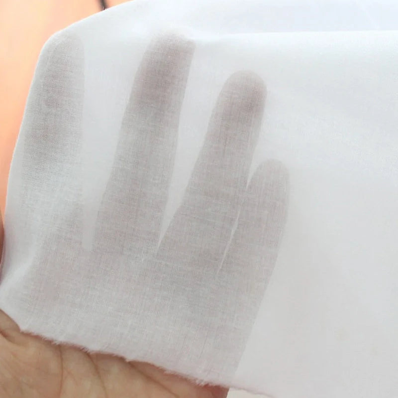 Tissu voile transparent au mètre