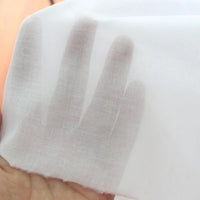 Tissu voile transparent au mètre