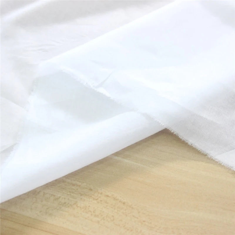 Tissu voile transparent au mètre