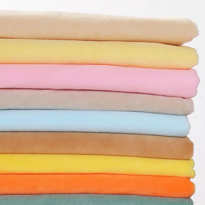 Tissu minky doux au mètre