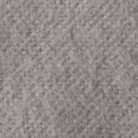 Gros plan sur la Flanelle de coton uni au mètre de Longon Craft France, une flanellette d'automne-tissu gris clair, douce et légèrement duveteuse, super douillet pour câlins, idéal pour pyjamas ou projets de quilting cosy.