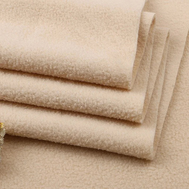 Tissu en polaire épais uni au mètre