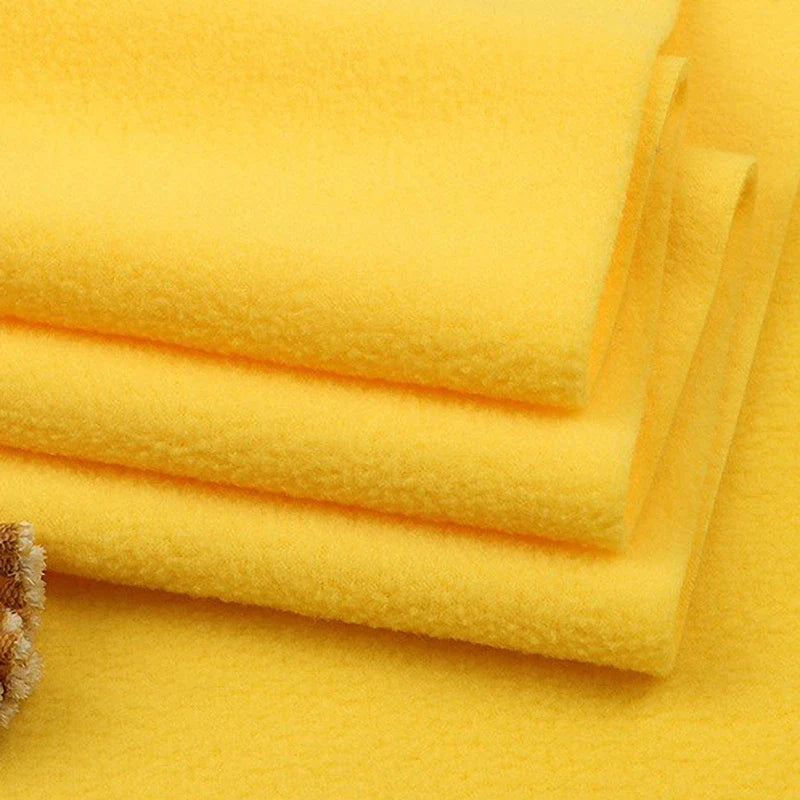 Tissu en polaire épais uni au mètre