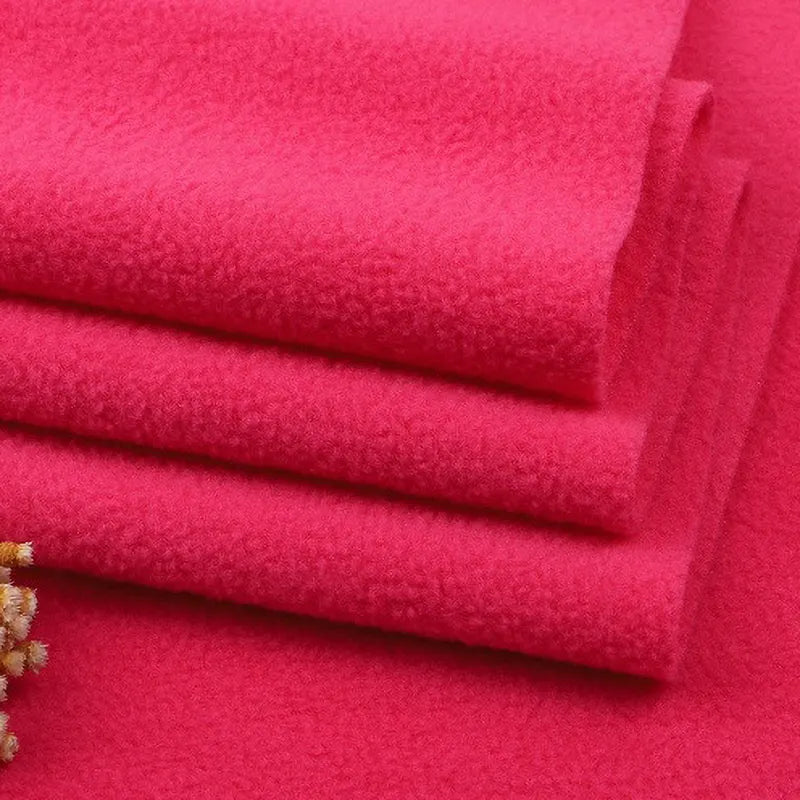 Tissu en polaire épais uni au mètre