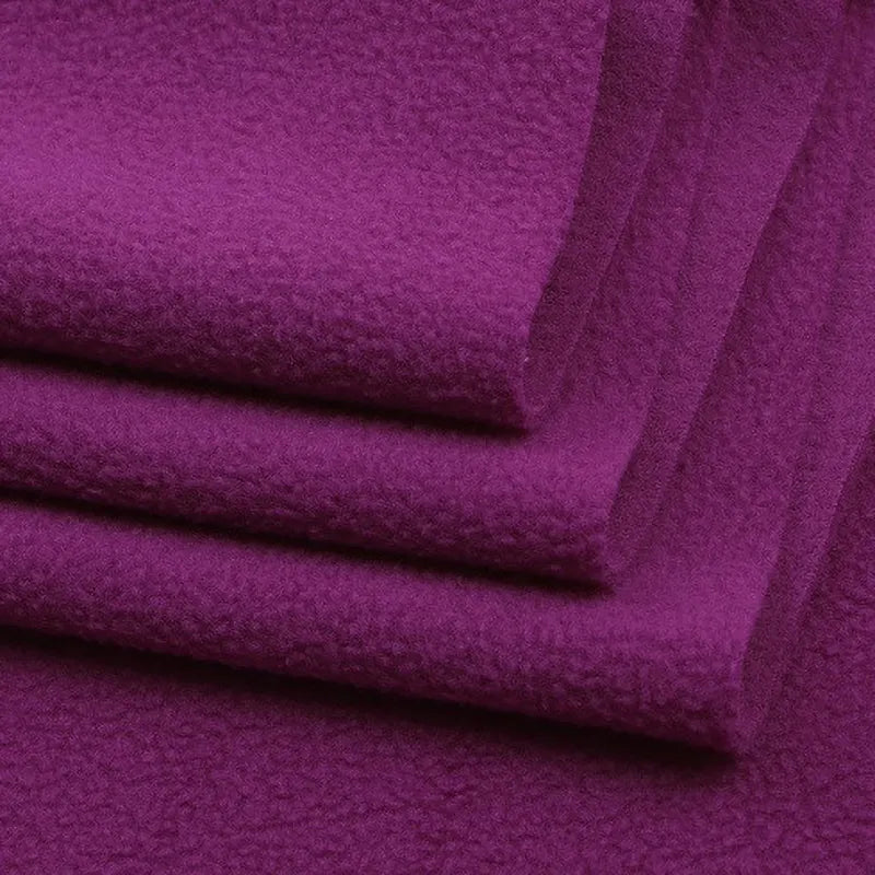 Tissu en polaire épais uni au mètre