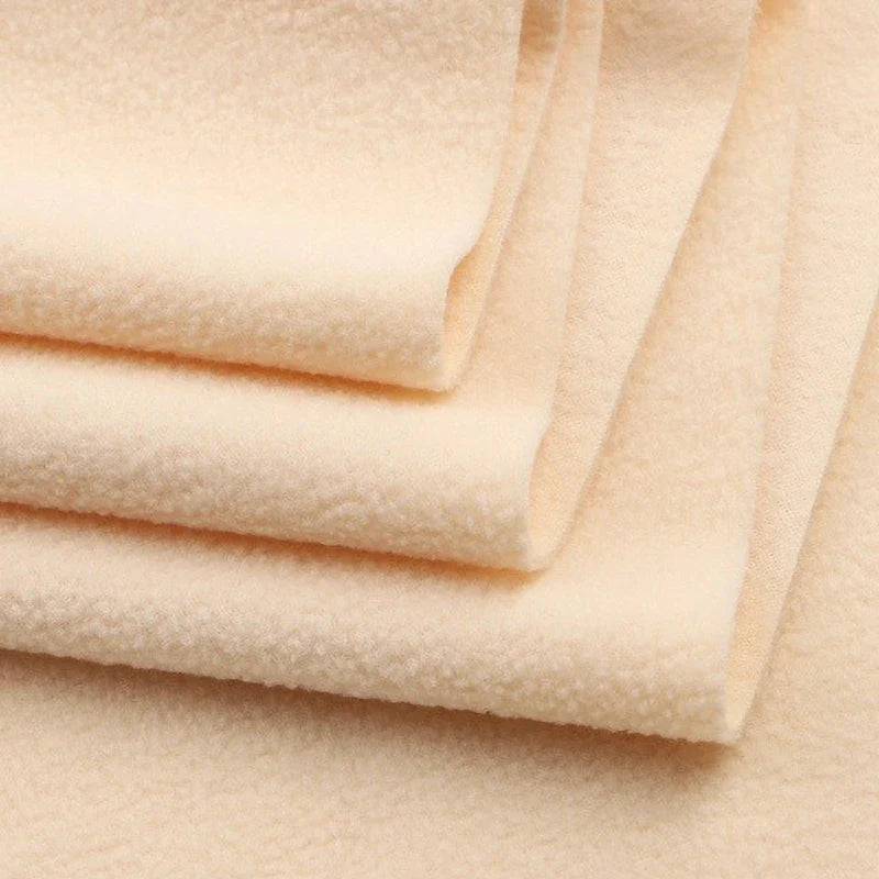 Tissu en polaire épais uni au mètre