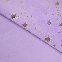Tissu minky à l’étoile au mètre