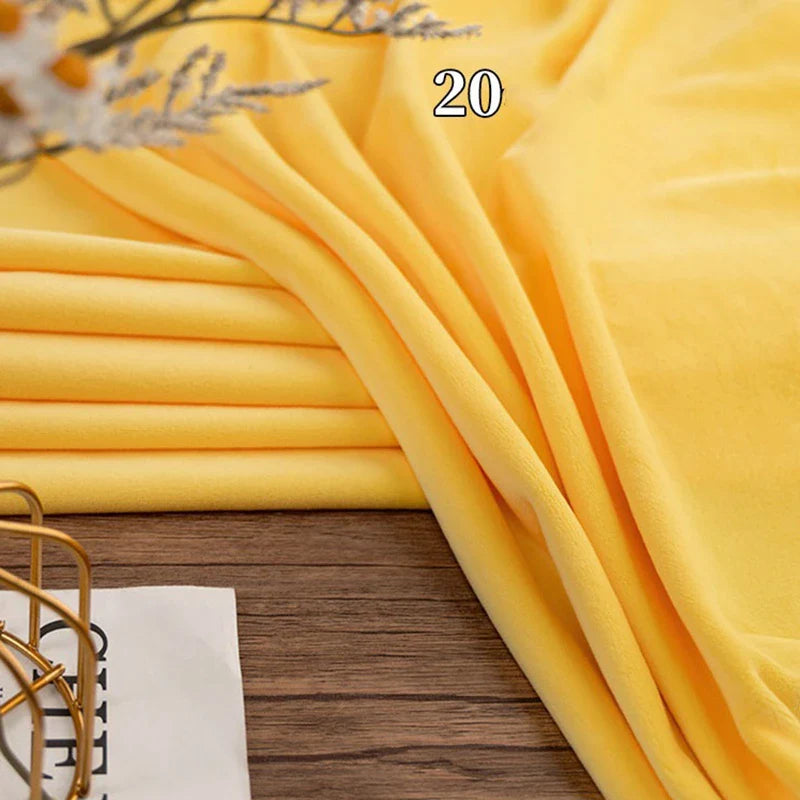 Tissu minky extensible au mètre