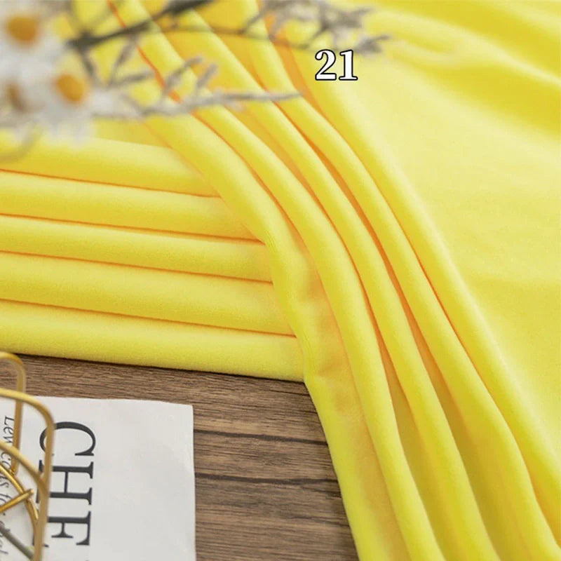 Tissu minky extensible au mètre