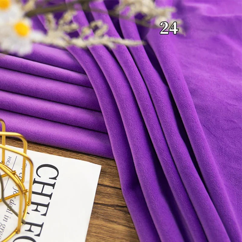 Tissu minky extensible au mètre