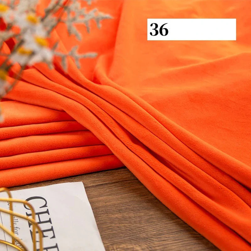 Tissu minky extensible au mètre