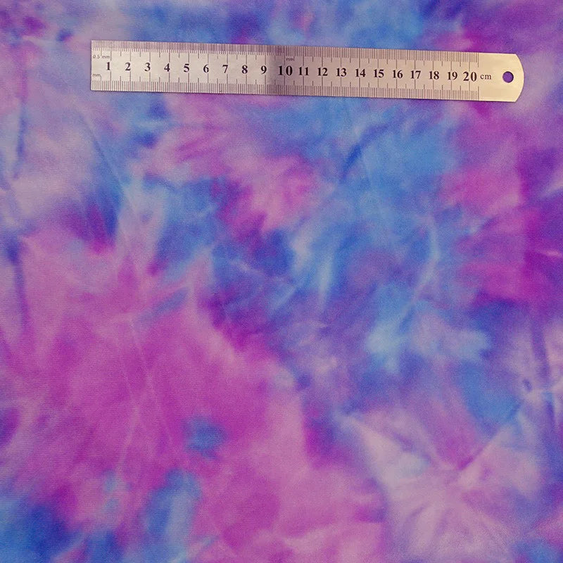 Minky extensible arc‑en‑ciel au mètre