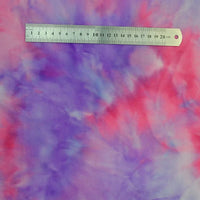 Minky extensible arc‑en‑ciel au mètre