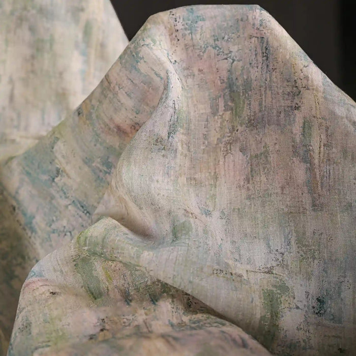 Tissu ramie tie-dye au mètre