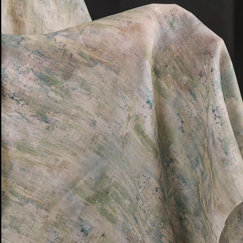 Tissu ramie tie-dye au mètre
